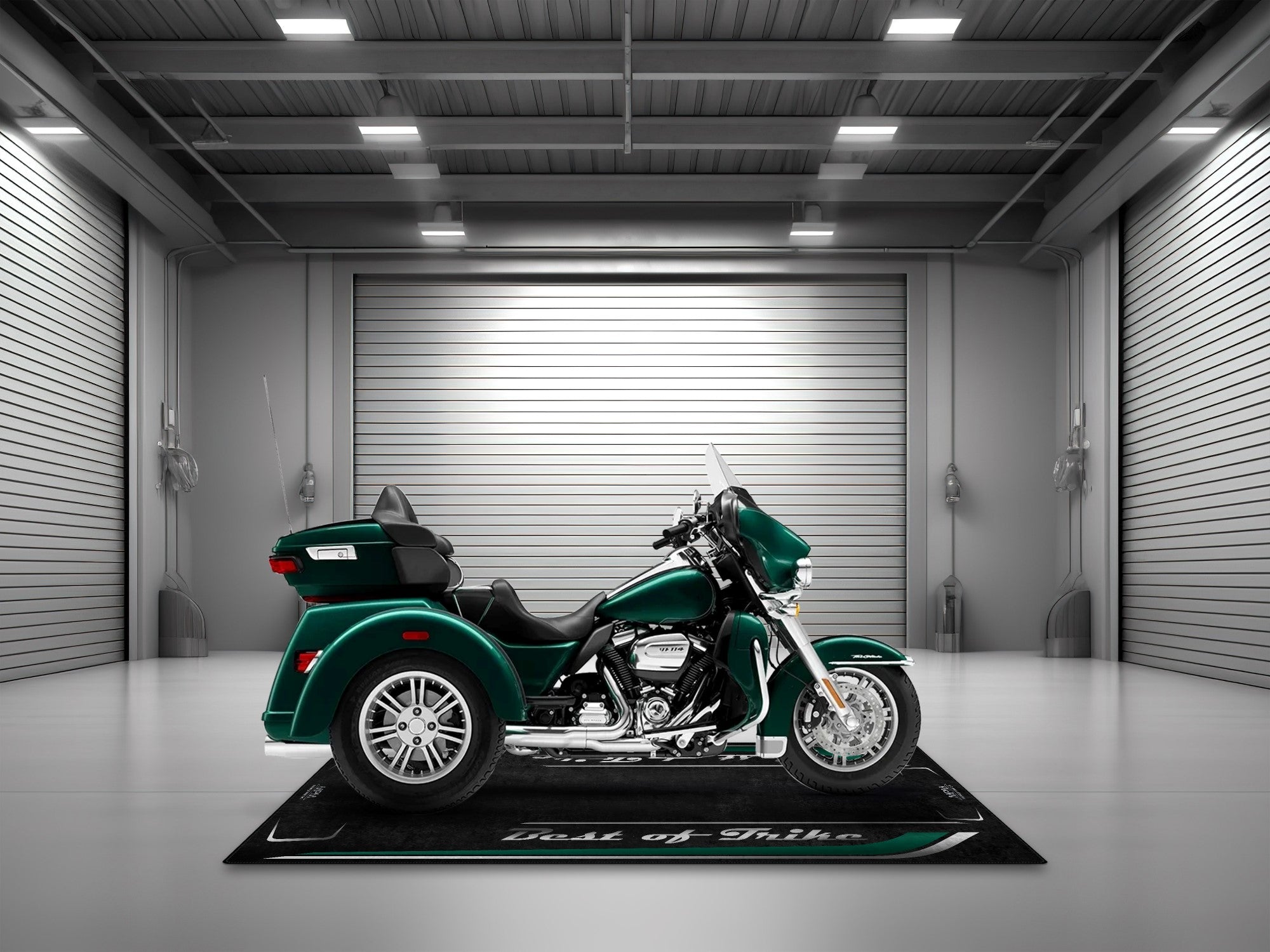 MPM Motorcycle Mat for Trike Motorcycle "Best of Trike" - MM7433