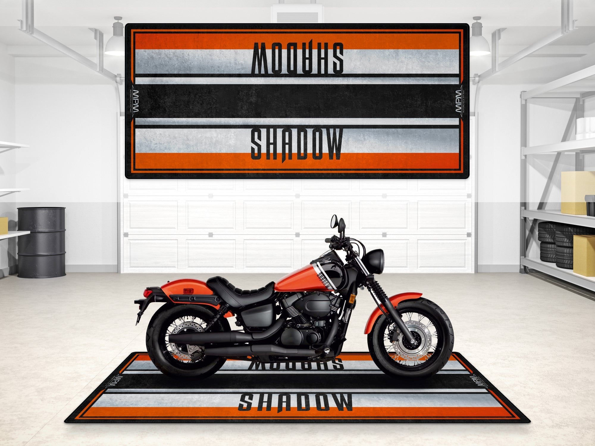 MPM Motorcycle Mat for Honda Shadow Phantom - MM7436
