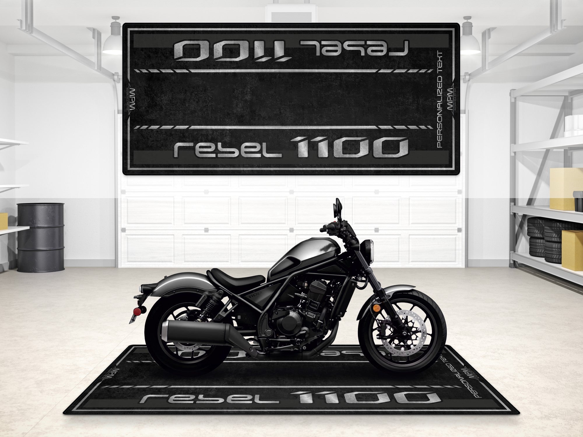 MPM Motorcycle Mat for Honda Rebel 1100 - MM7438