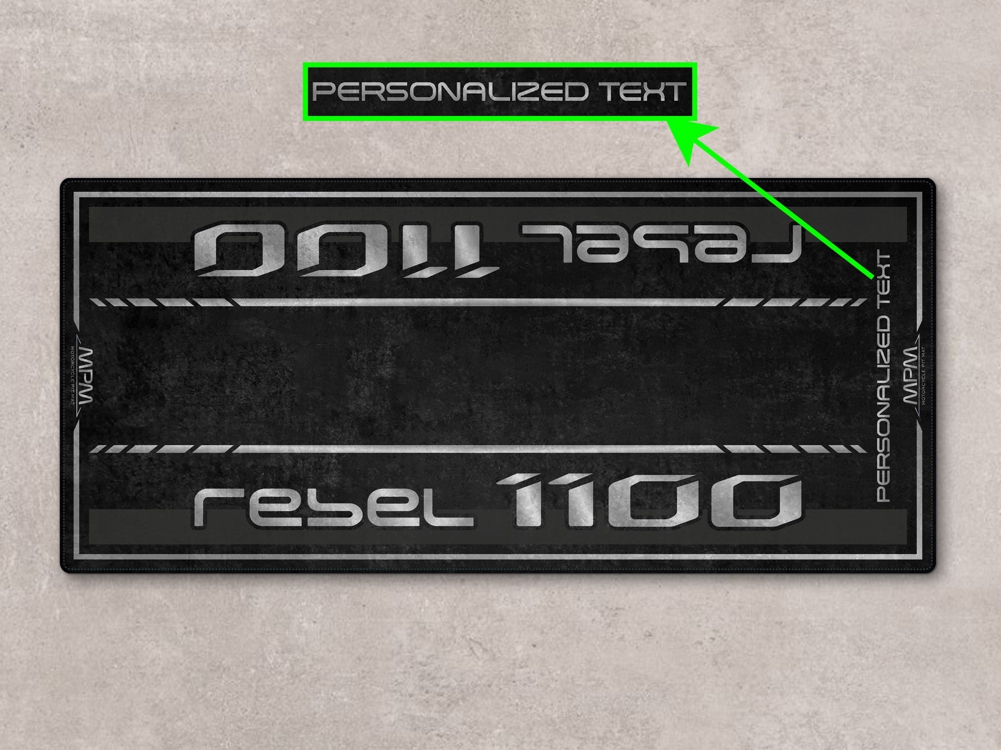 MPM Motorcycle Mat for Honda Rebel 1100 - MM7438