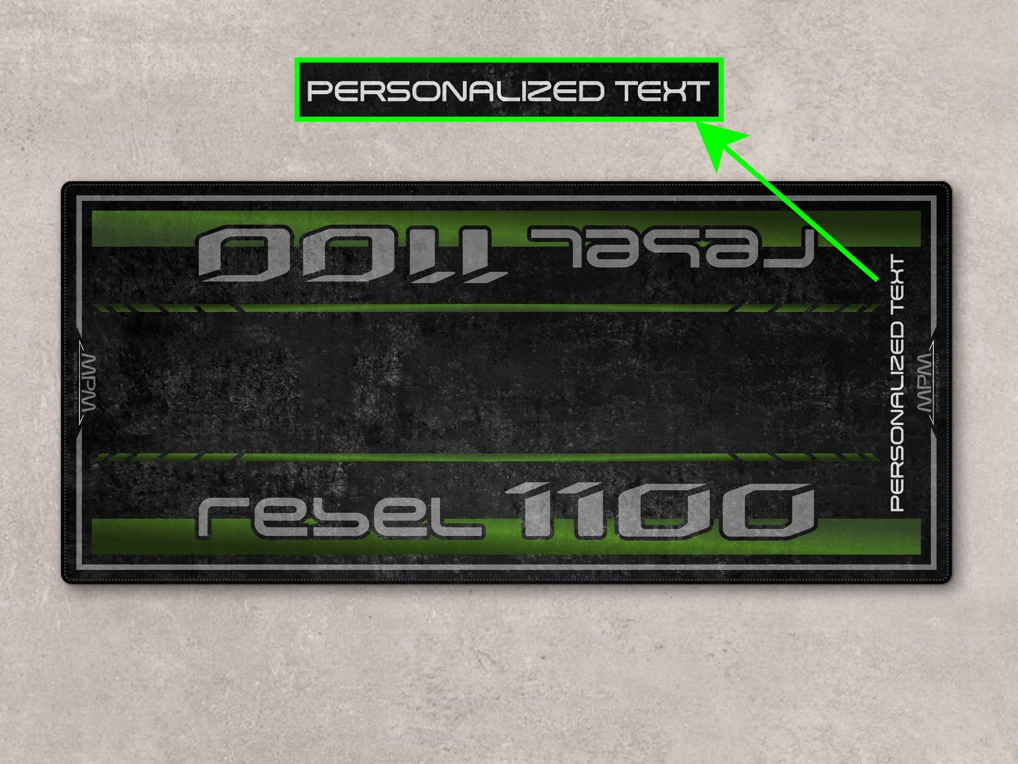 MPM Motorcycle Mat for Honda Rebel 1100 - MM7438