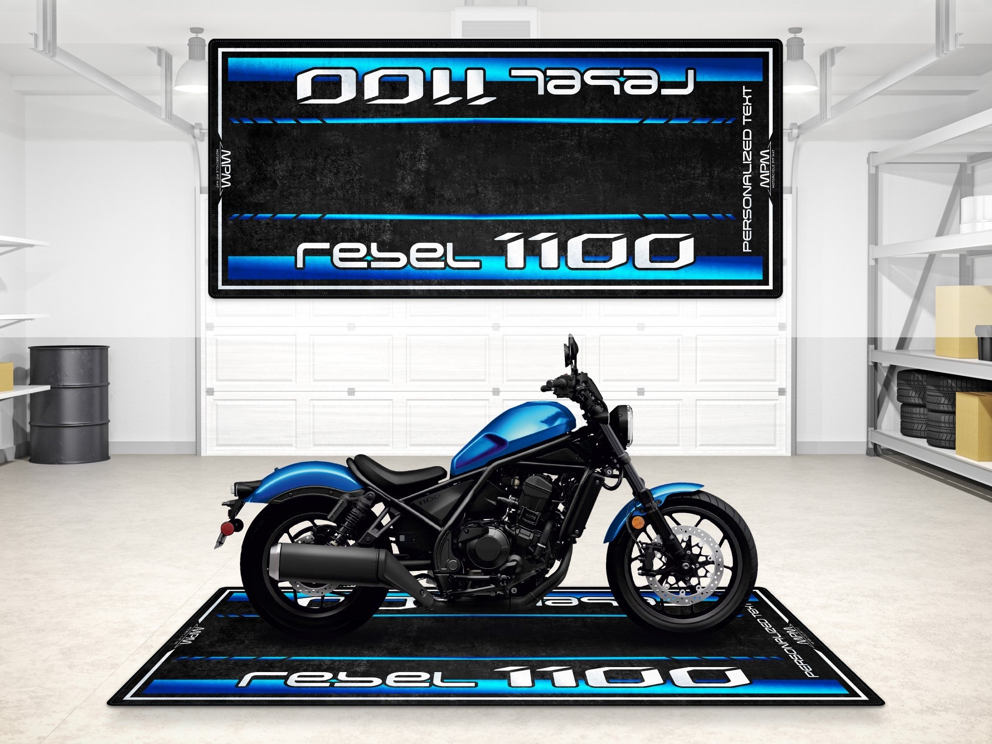 MPM Motorcycle Mat for Honda Rebel 1100 - MM7438