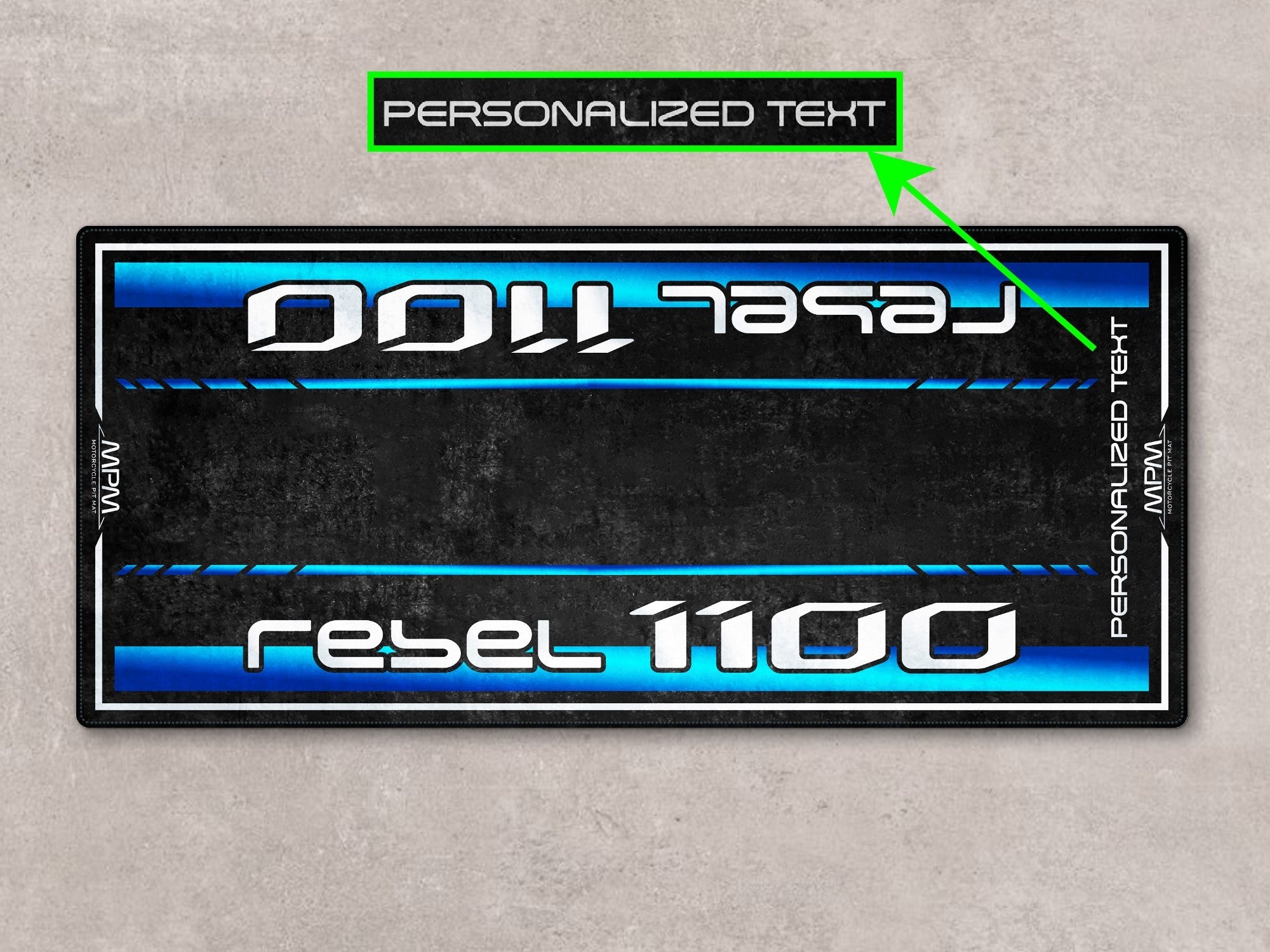 MPM Motorcycle Mat for Honda Rebel 1100 - MM7438