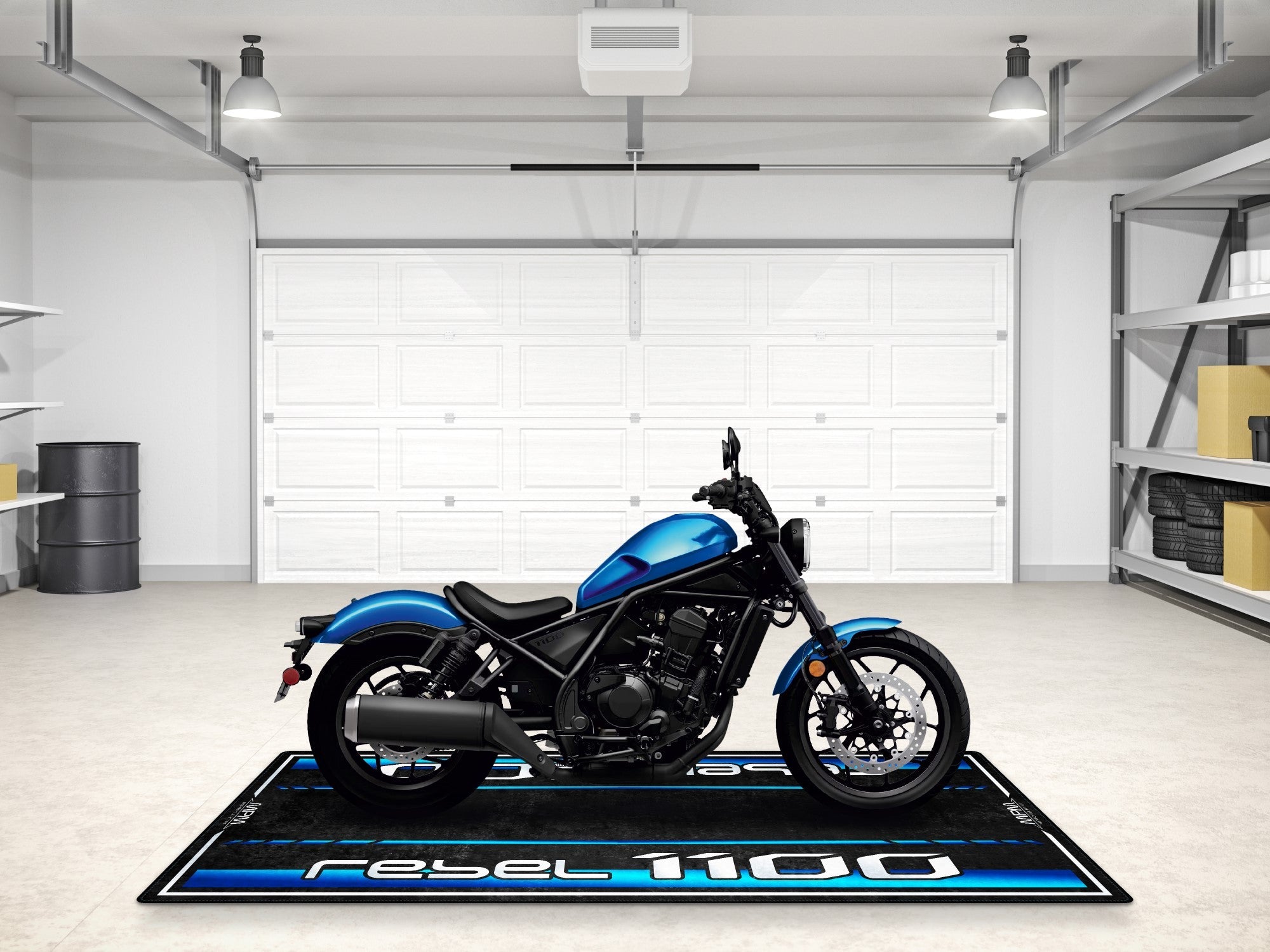 MPM Motorcycle Mat for Honda Rebel 1100 - MM7438