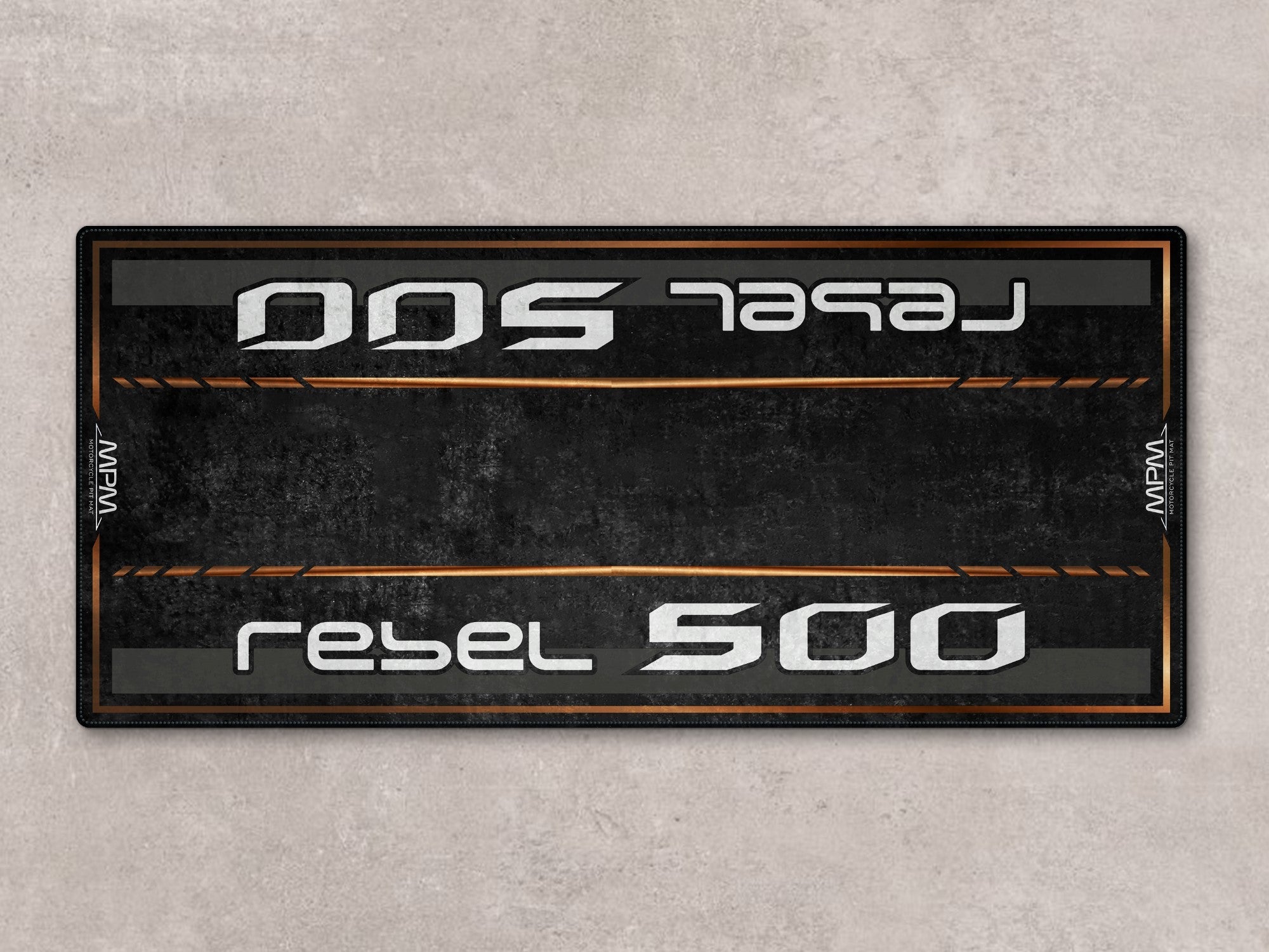 MPM Motorcycle Mat for Honda Rebel 500 - MM7439