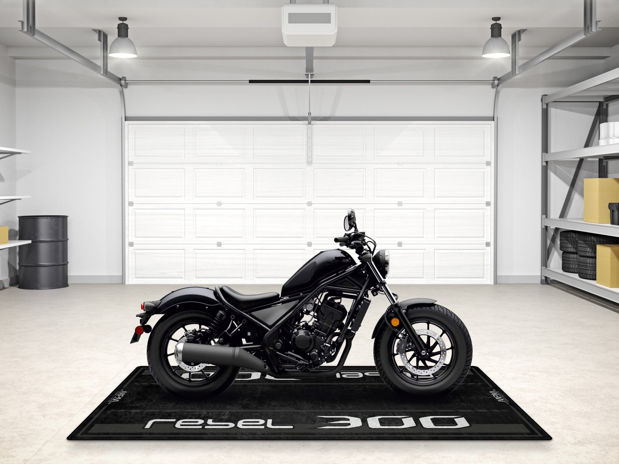MPM Motorcycle Mat for Honda Rebel 300 - MM7440
