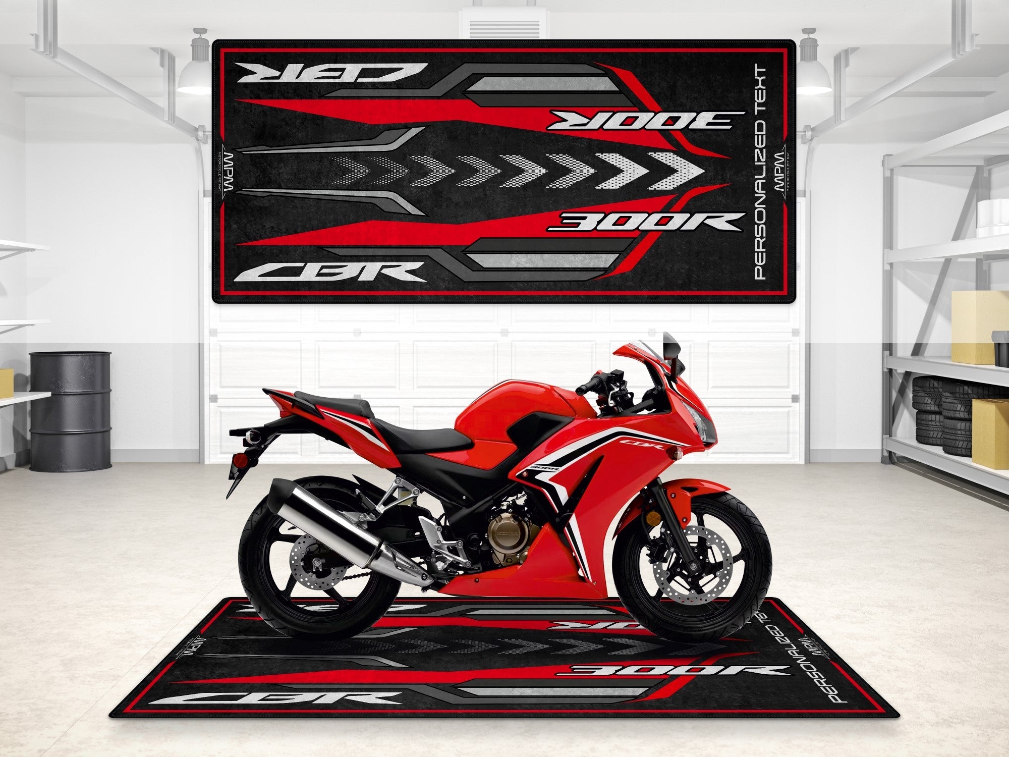 MPM Motorcycle Mat for Honda CBR300R - MM7446