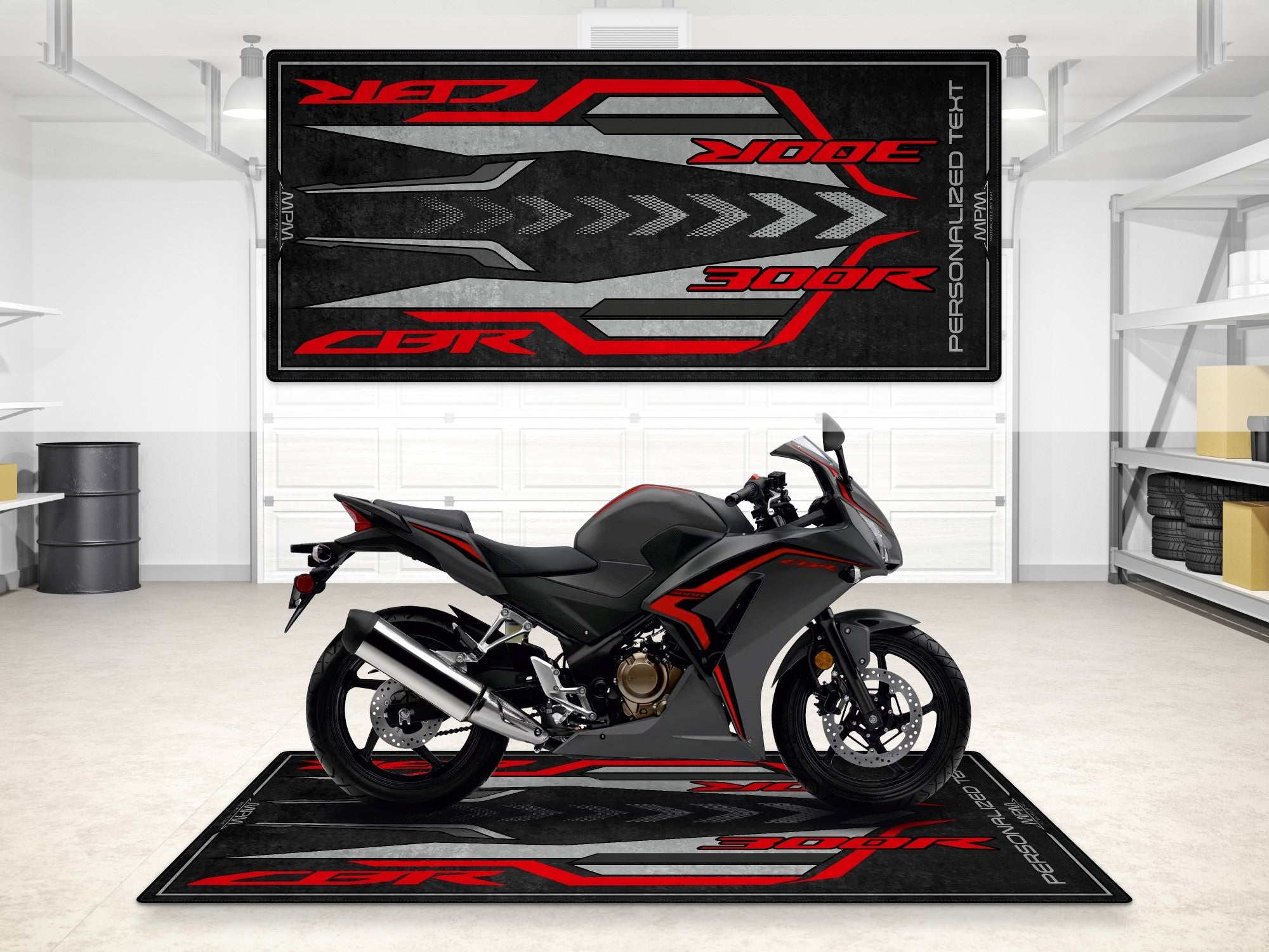 MPM Motorcycle Mat for Honda CBR300R - MM7446