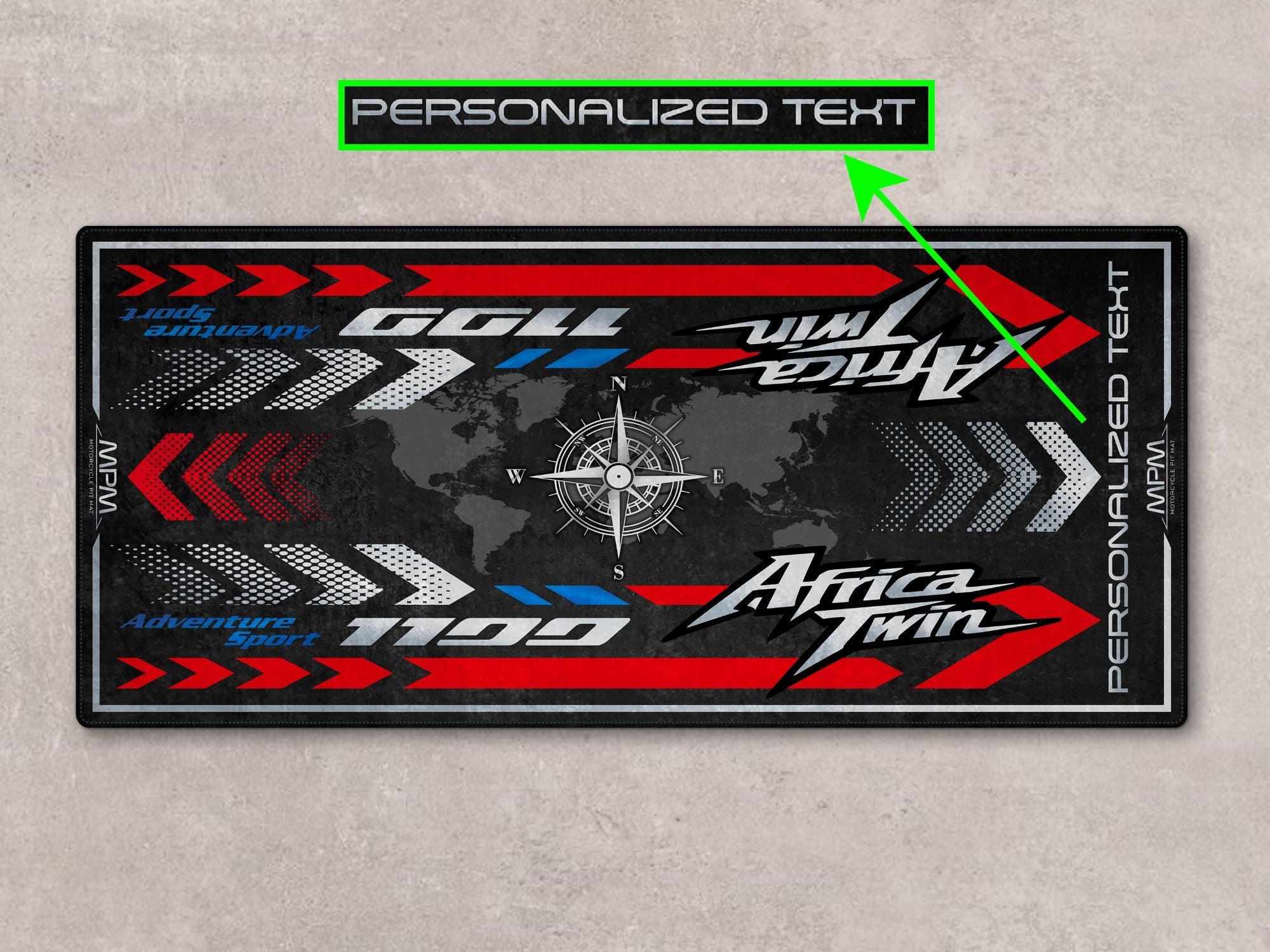 MPM Motorcycle Mat for Honda Africa Twin - MM7452