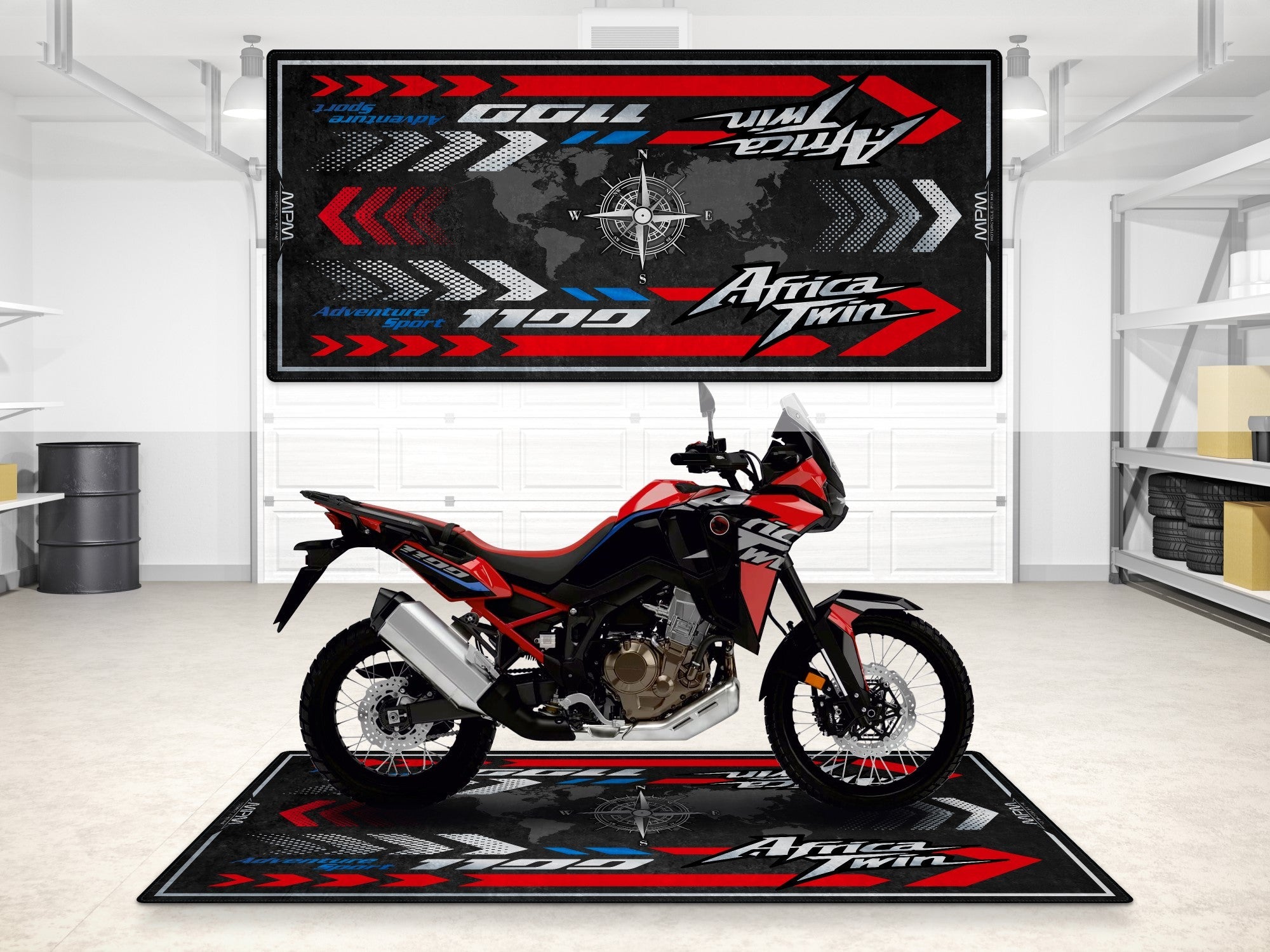 MPM Motorcycle Mat for Honda Africa Twin - MM7452