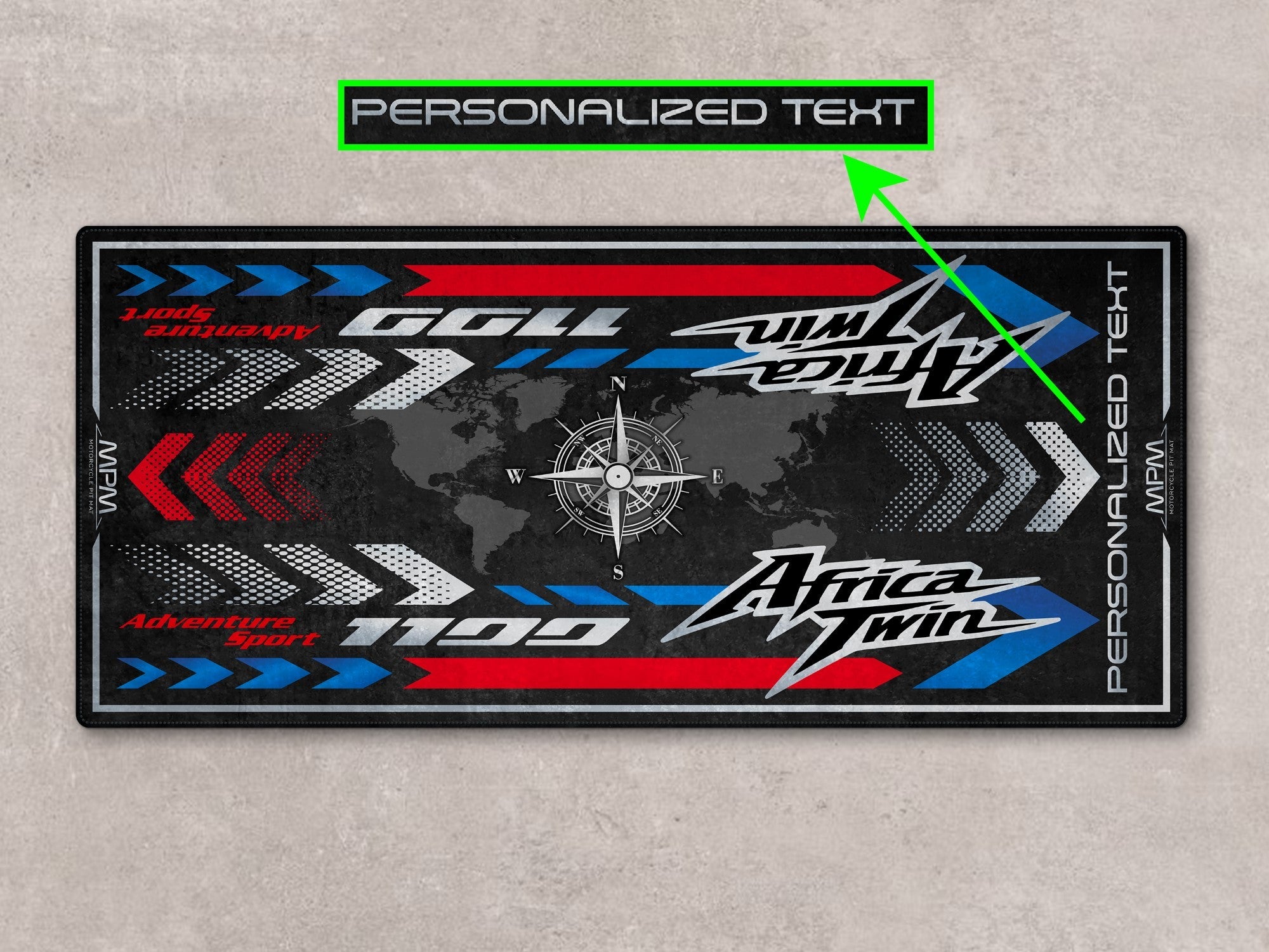 MPM Motorcycle Mat for Honda Africa Twin - MM7452