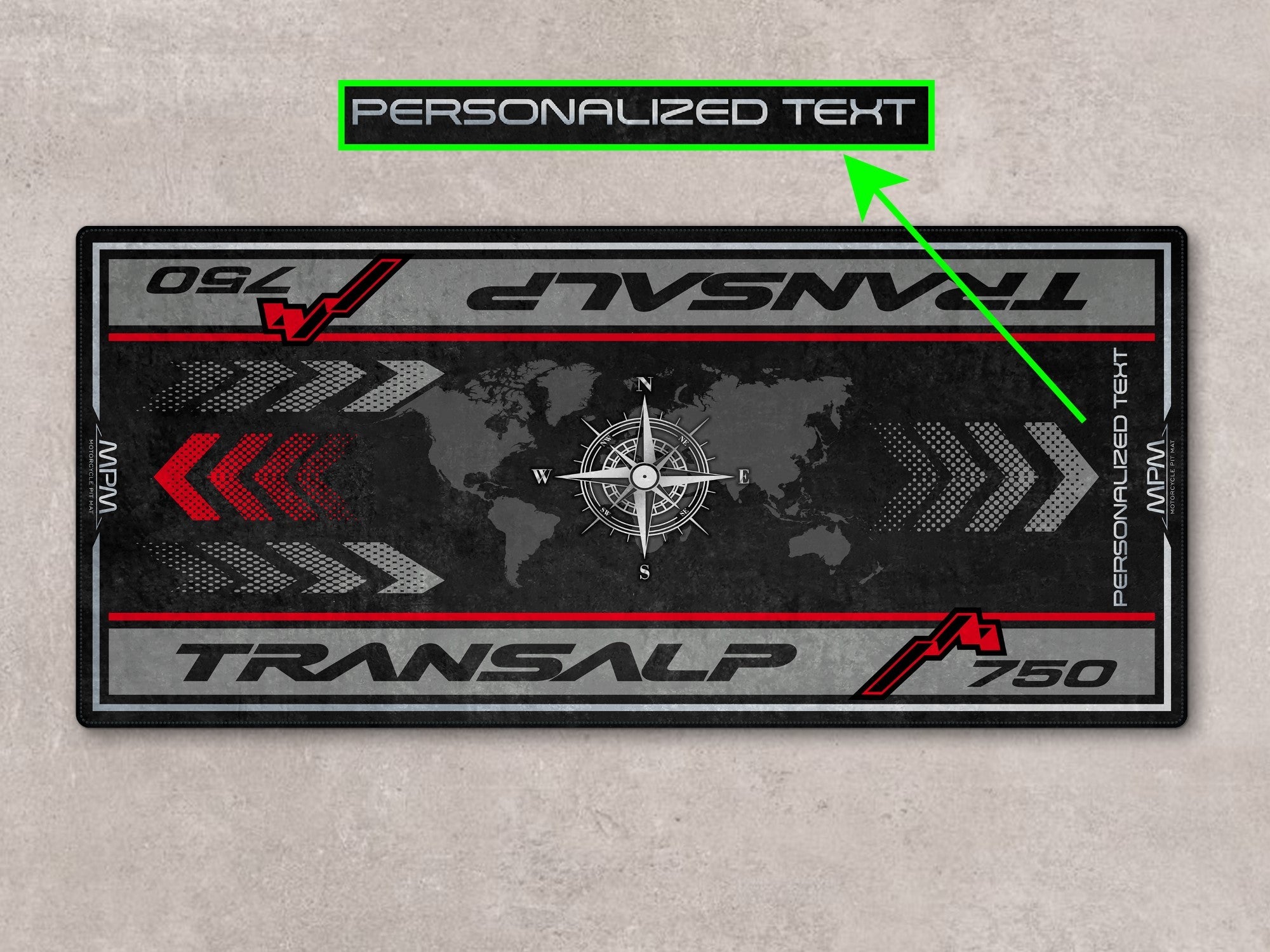 MPM Motorcycle Mat for Honda Transalp 750 - MM7453