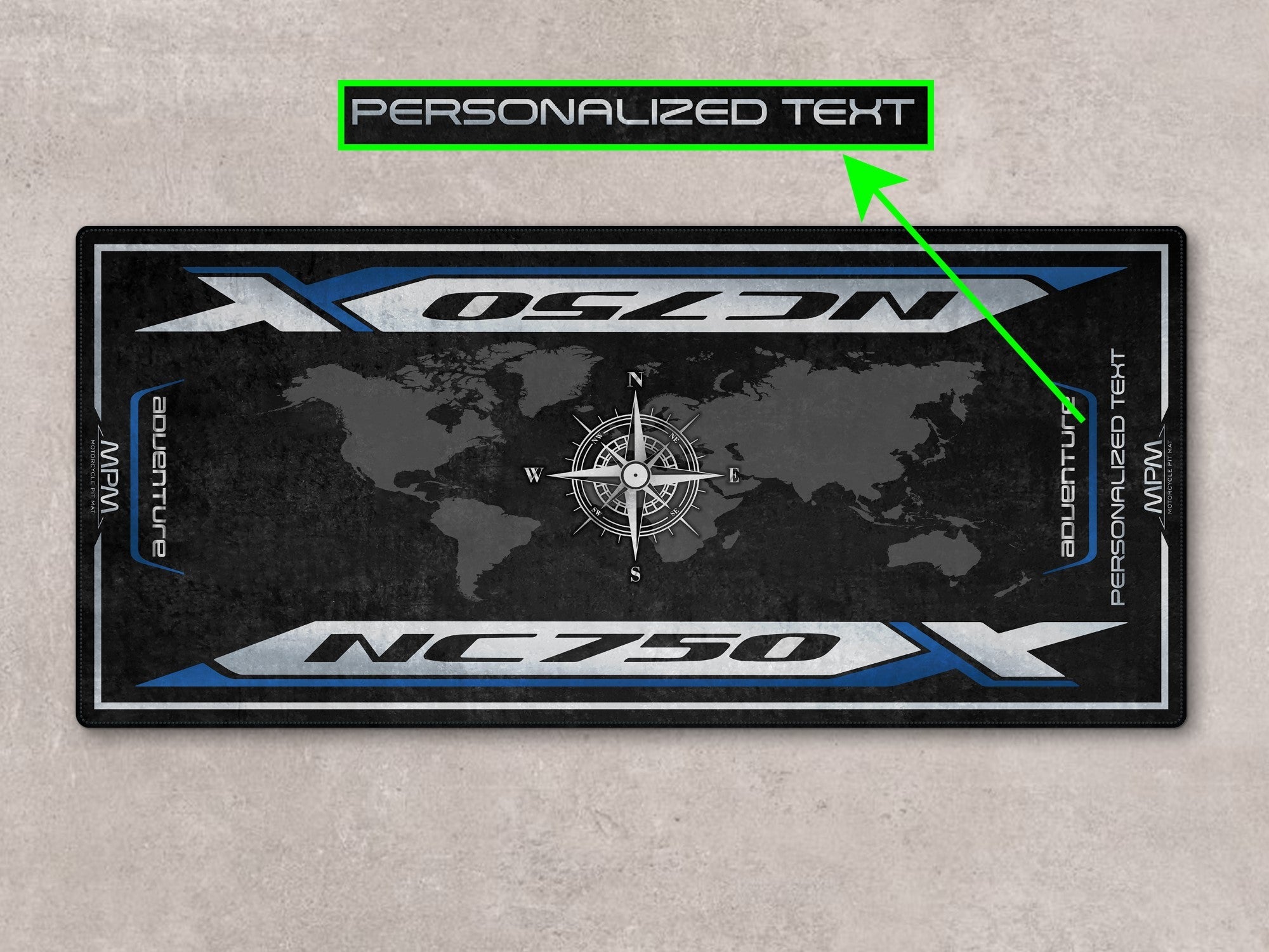 MPM Motorcycle Mat for Honda NC750X - MM7454