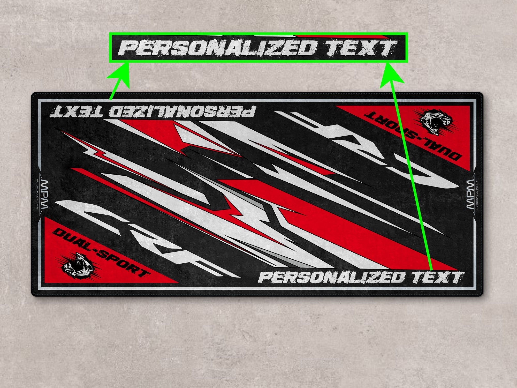 MPM Motorcycle Mat for Honda CRF - MM7457