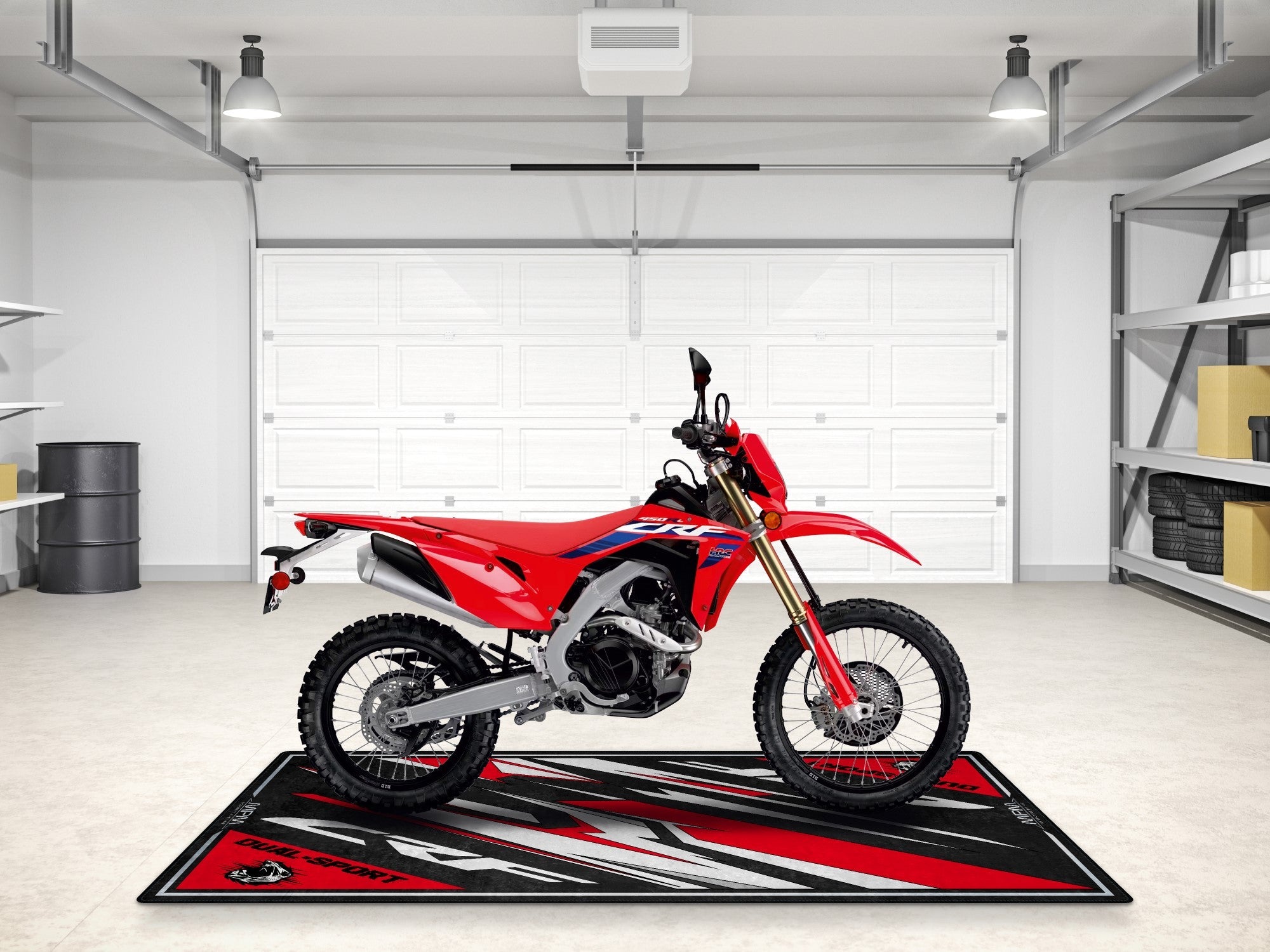MPM Motorcycle Mat for Honda CRF - MM7457