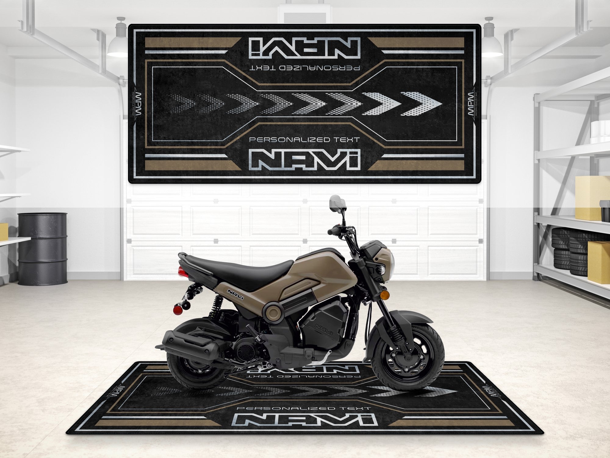 MPM Motorcycle Mat for Honda Navi - MM7459