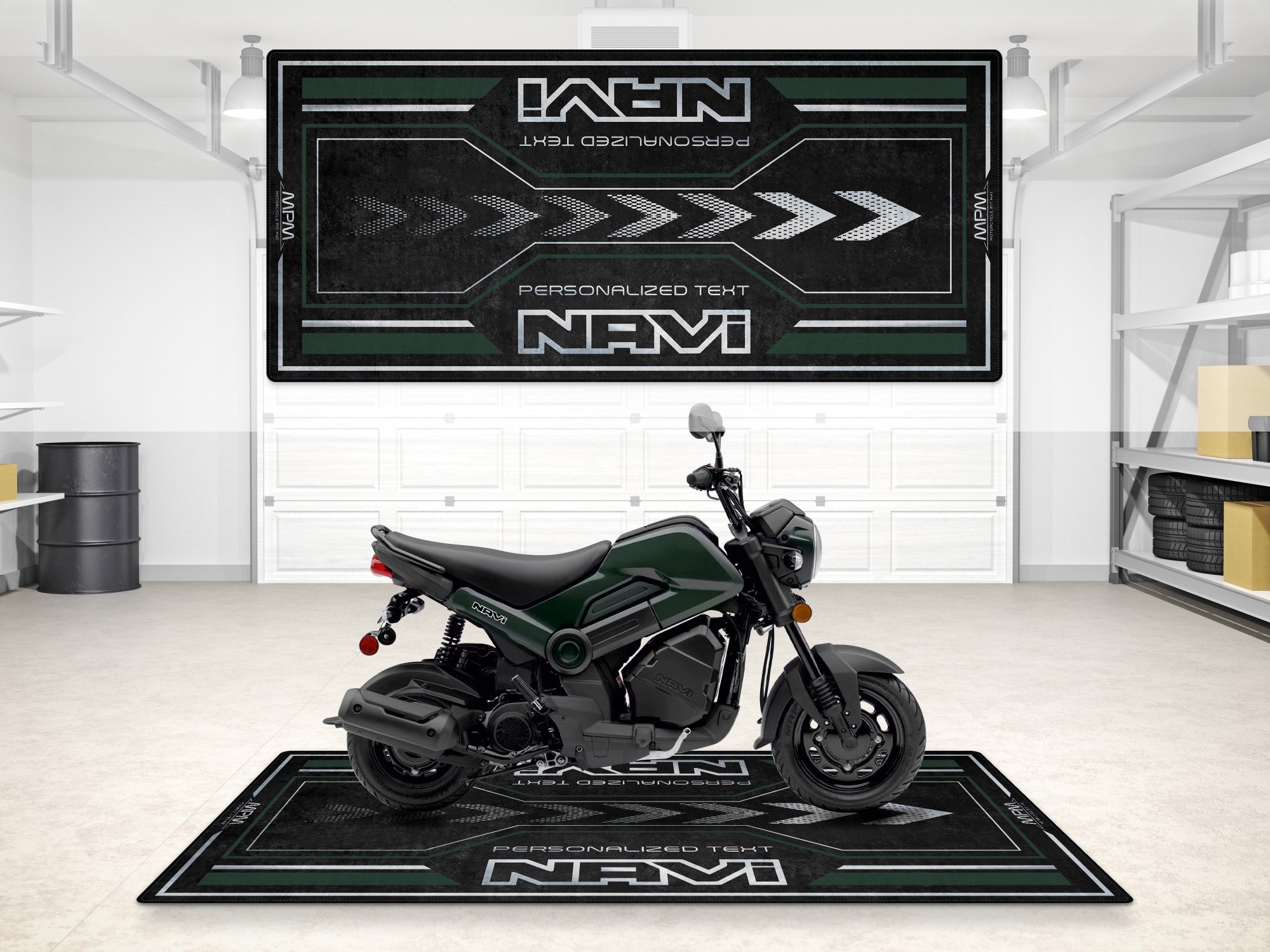 MPM Motorcycle Mat for Honda Navi - MM7459