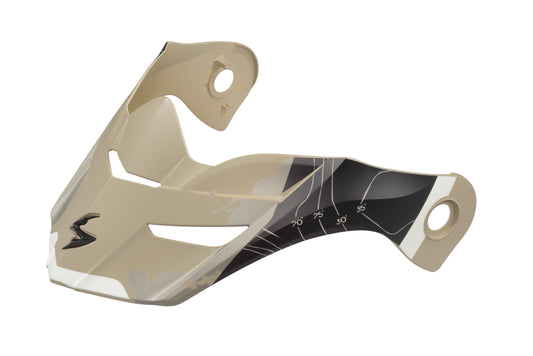 Exo-At960 Peak Visor Topographic Sand/Black