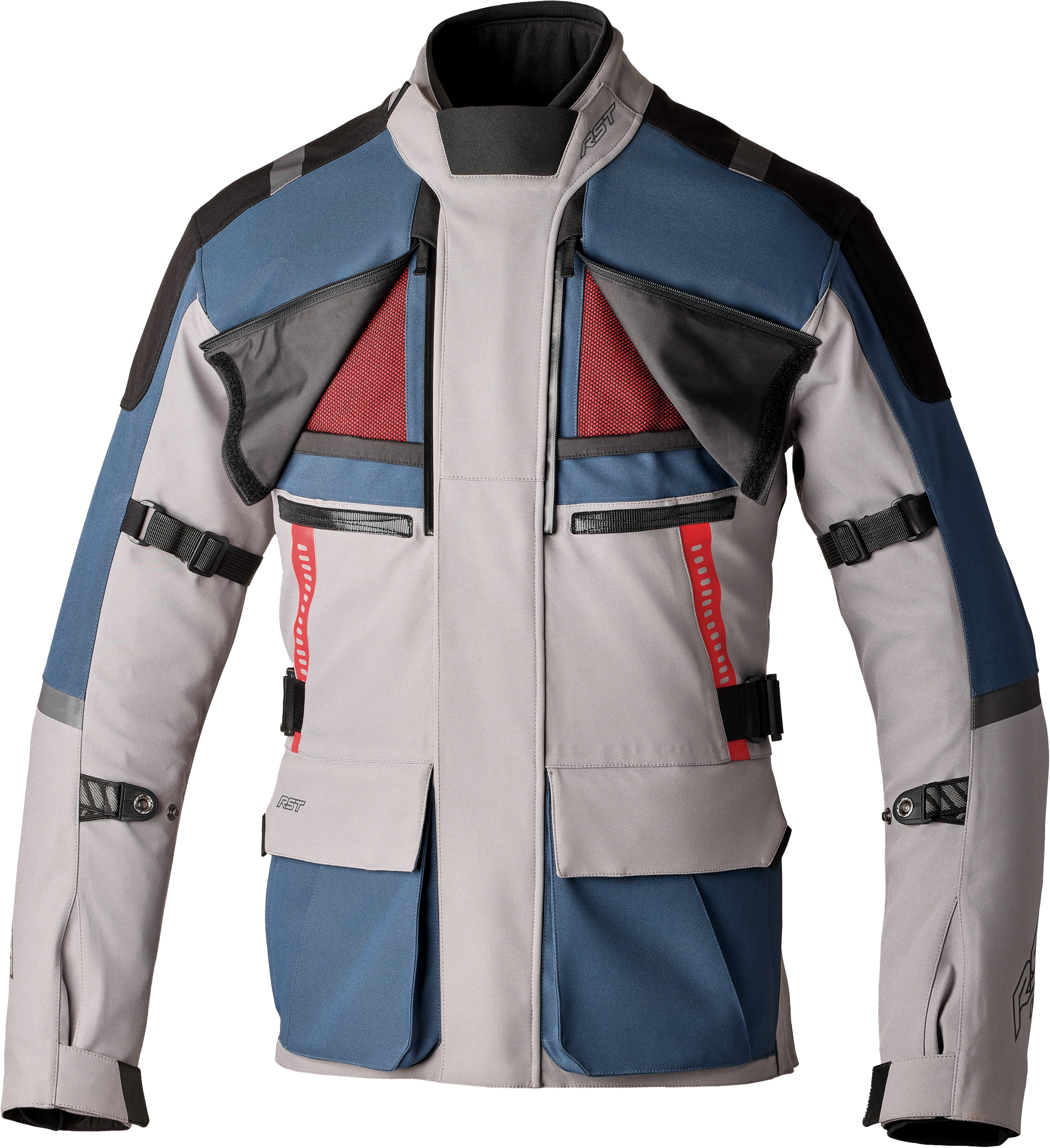 RST Ps Vulcan Ce Jacket Sil/Blu Textile 5xl 556-3582154