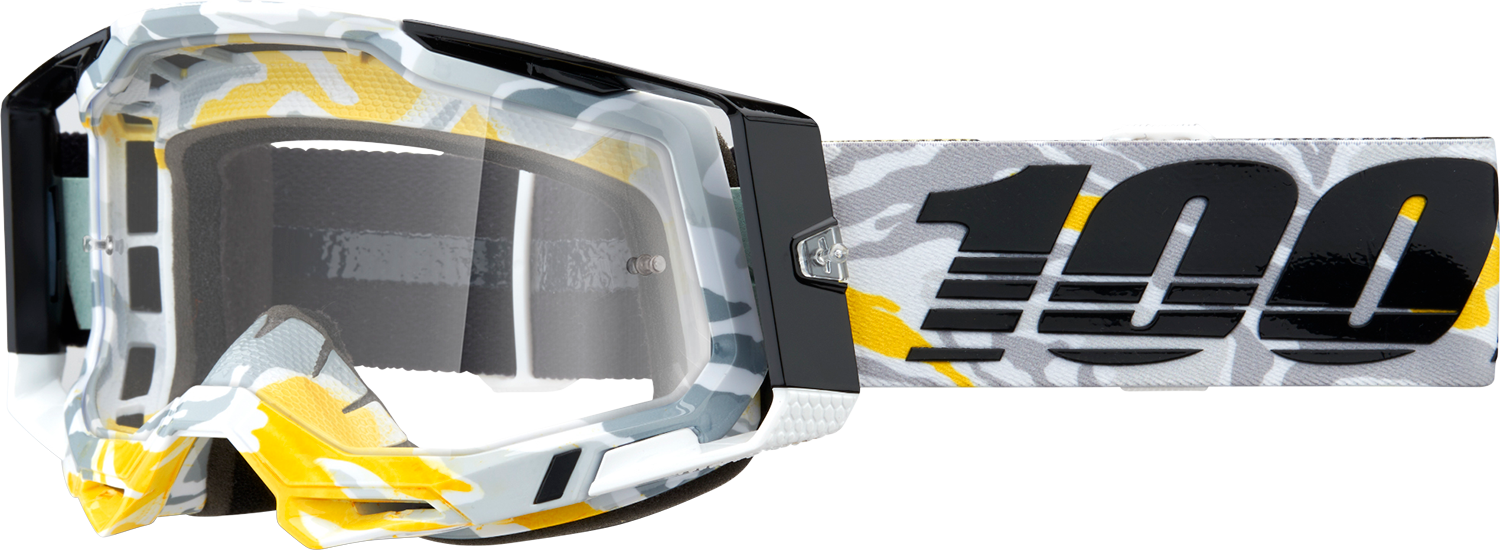 100% Racecraft 2 Goggles - Korb - Clear 50009-00019
