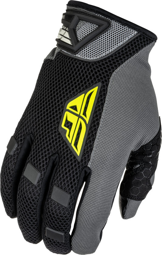 Fly Racing Coolpro Gloves Black/Hi-Vis Sm 476-4027S