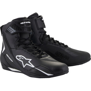 ALPINESTARS Faster-4 Shoes - Black/White - US 9 2510425-12-9