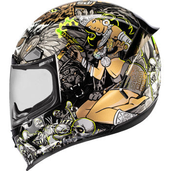 ICON Airframe Pro™ Helmet - Aztec Nine - Gold - XS 0101-19166