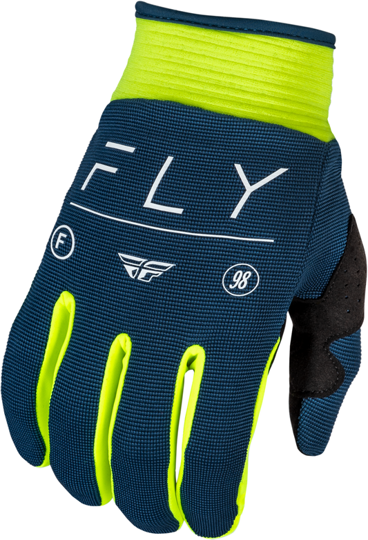 Fly Racing F-16 Gloves Navy/Hi-Vis/White Xs 377-912XS