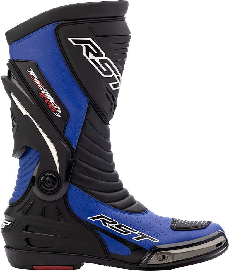 RST Tractech Evo Iii Sport Ce Boot Blue / Black  Sz 7 556-2101140