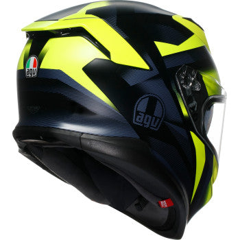 AGV Hlmt K7 Glimpse Mt Bk/Yl Md 2118399004-006-M