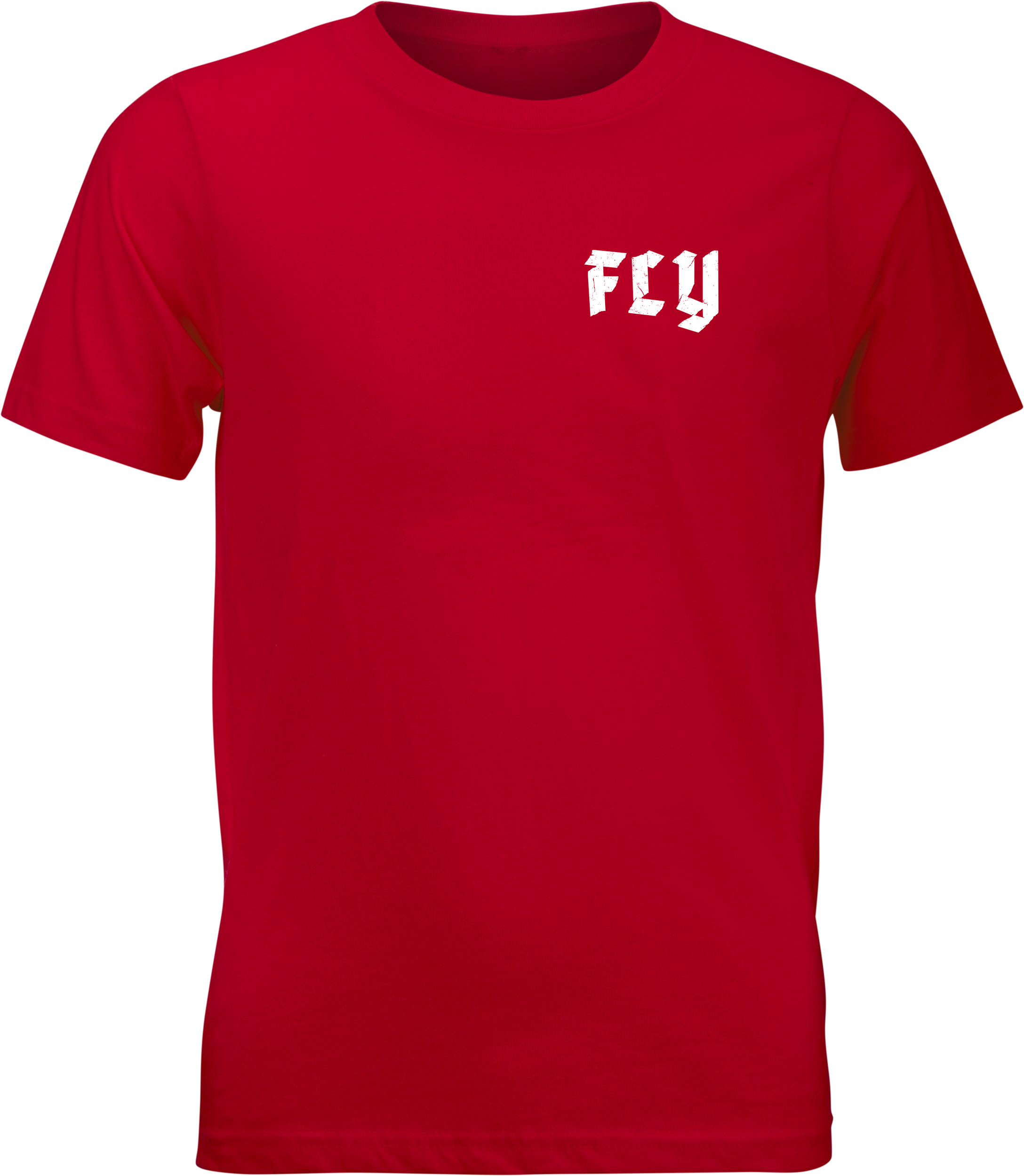 Fly Racing Youth Fly Moto Mind Tee Red Yl 352-0432YL