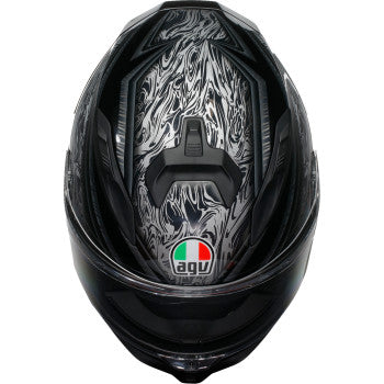 AGV K7 Helmet - Damascus - Black/Silver - Small 0101-17971
