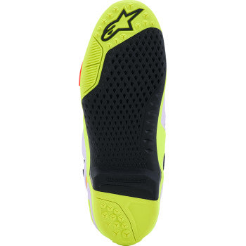 ALPINESTARS Tech 10 Supervented Boots - Purple/Fluorescent Yellow/Diva Pink - US 13 / EU 48 2010520-3150-13