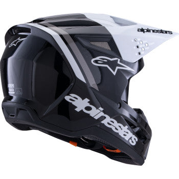 ALPINESTARS SM3 Helmet - Radium - Gloss Black/White/Gray - XL 8300826-1546-XL