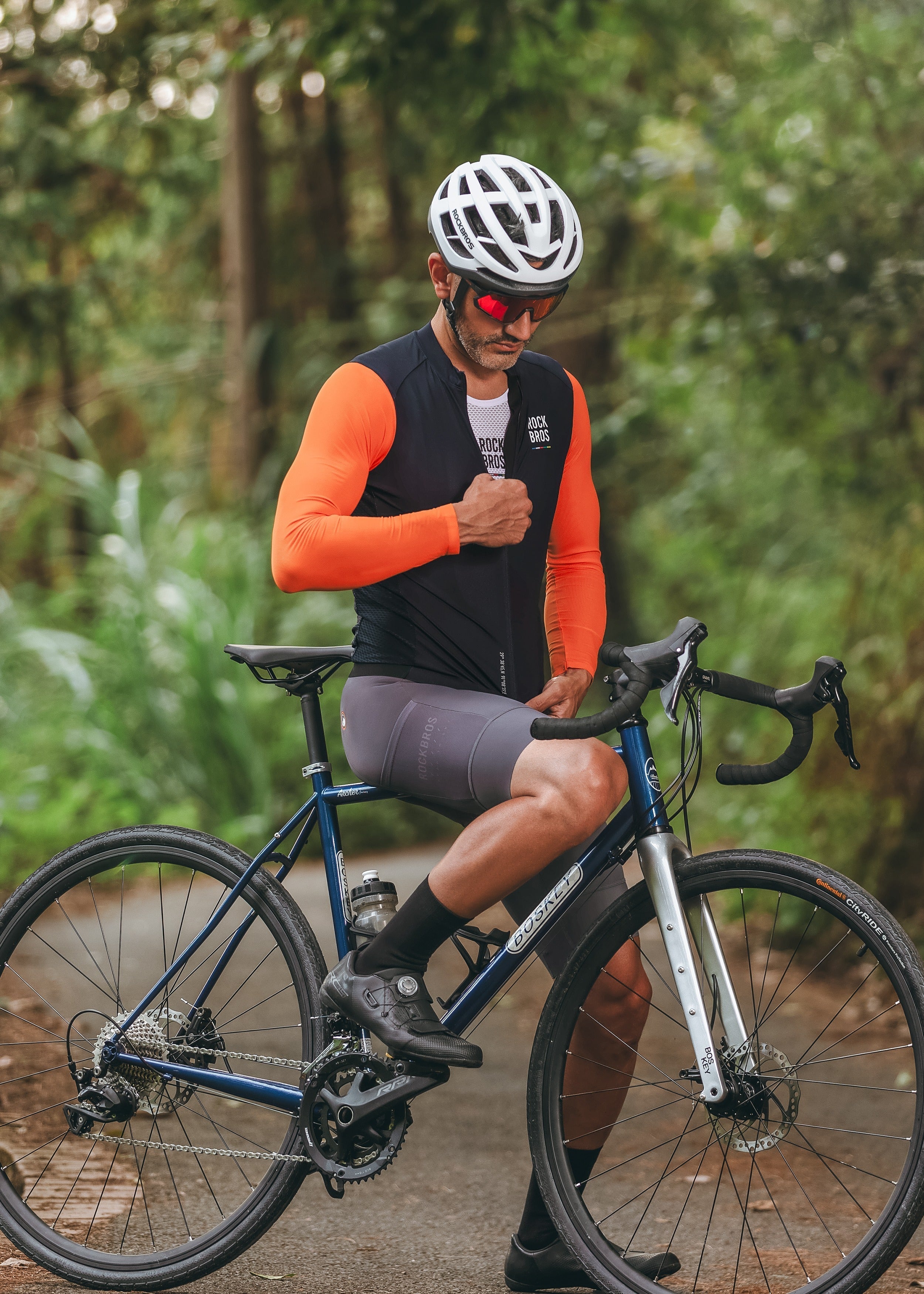 ROCKBROS Road-to-Sky Men's Cycling Long-Sleeved Jersey