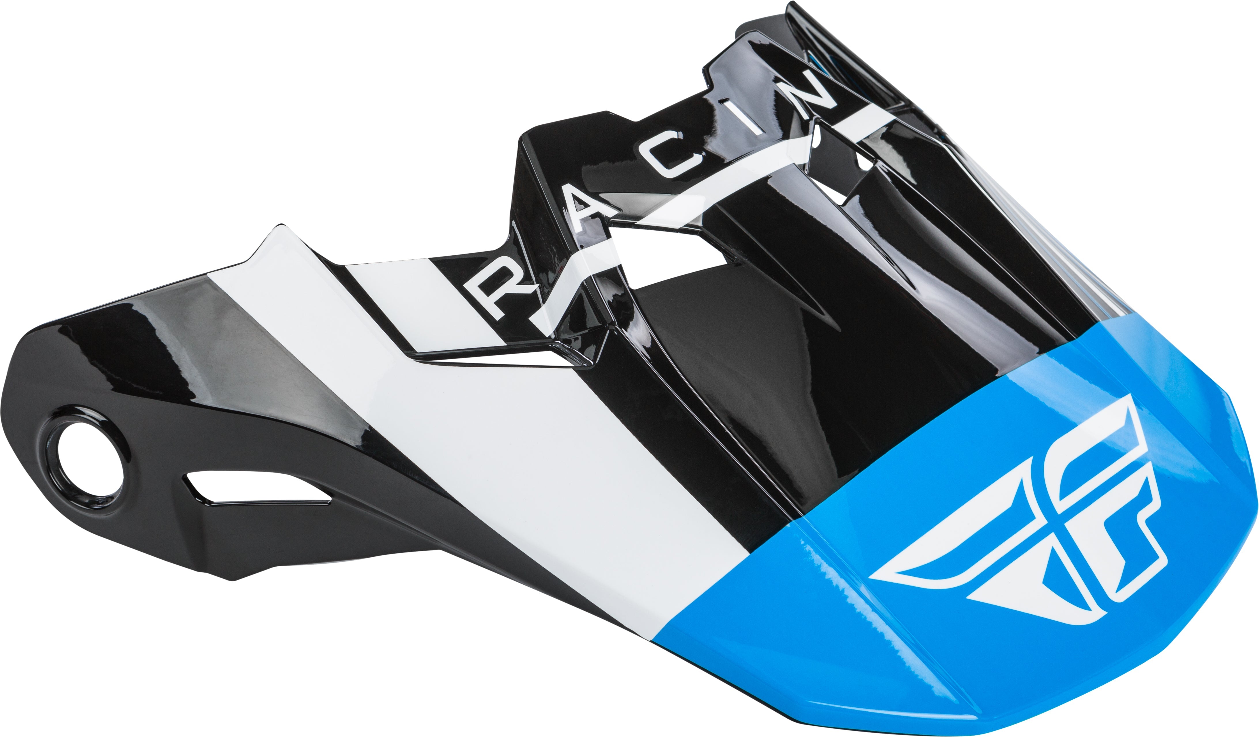 Fly Racing Formula Vector Helmet Visor Blue/White/Black Yl-Sm 73-47230S