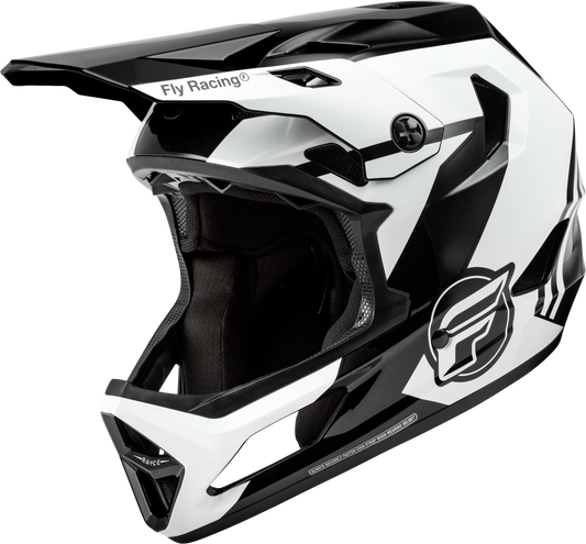 Fly Racing Rayce Bicycle Helmet Black/White/Grey Xl 73-3609X