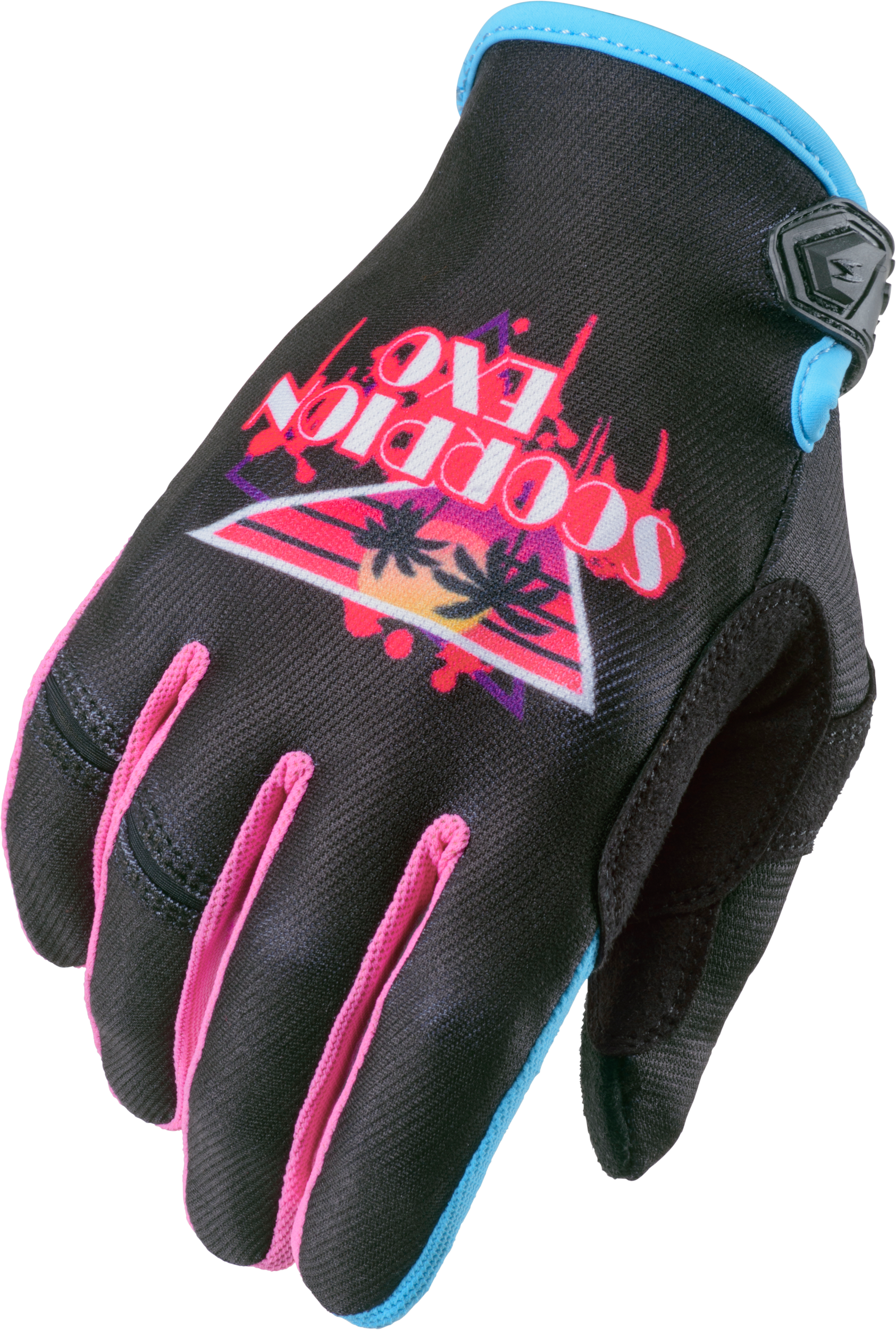 Moto-Flex Gloves Sunset Black Lg