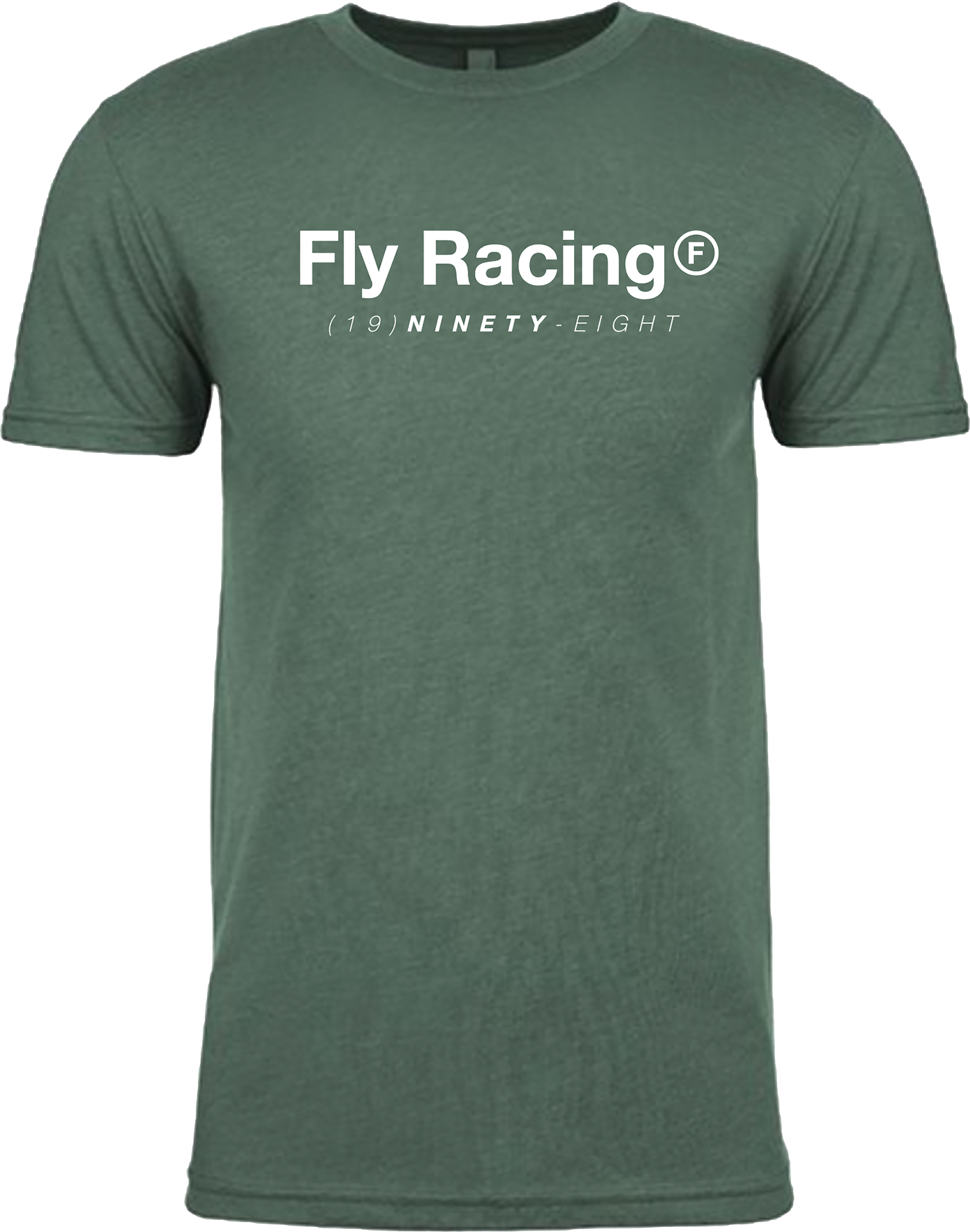 Fly Racing Fly Trademark Tee Forest Green Heather 2x 354-03152X