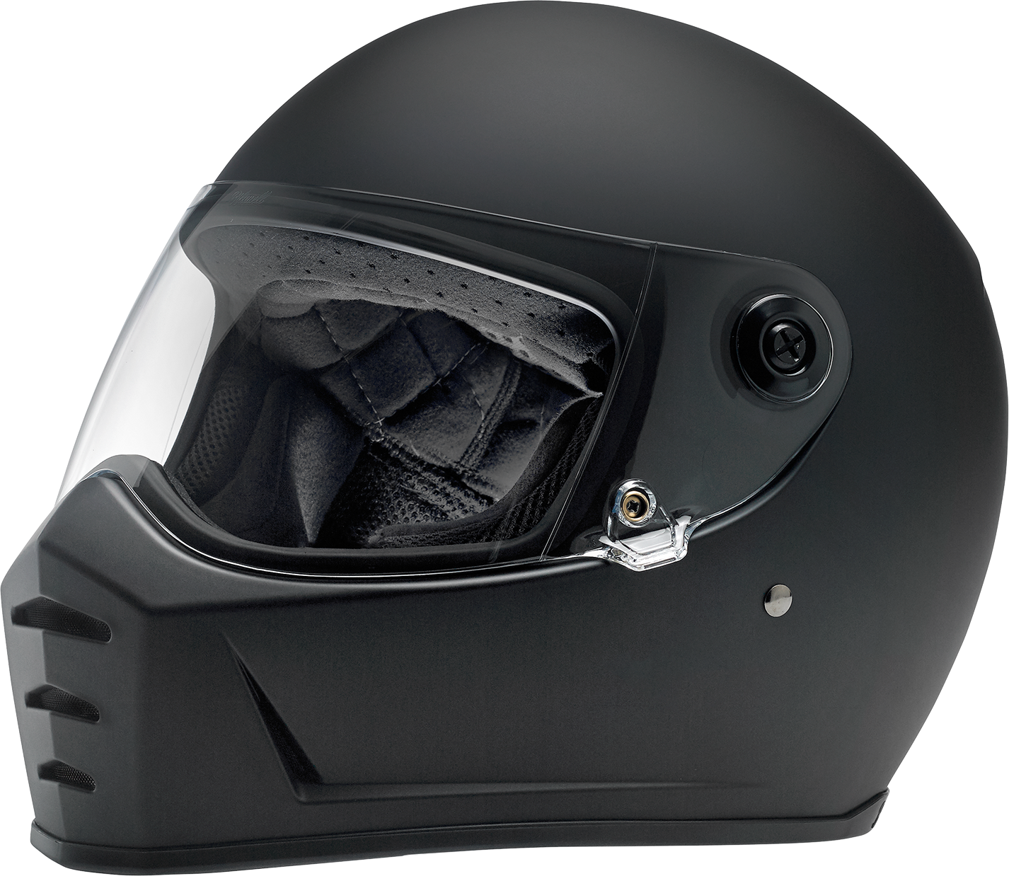 BILTWELL Lane Splitter Helmet - Flat Black - Small 1004-201-102