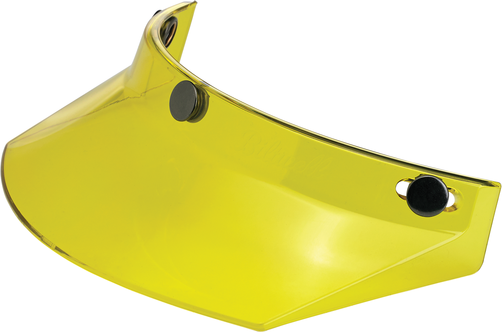 BILTWELL Moto 3-Snap Visor - Yellow 2002-103