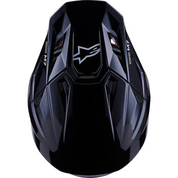 ALPINESTARS SM7 Helmet - Solid - Gloss Black - Large 8301426-1180-L