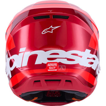 ALPINESTARS SM7 Helmet - Core - Gloss Red - XS 8301826-3127-XS