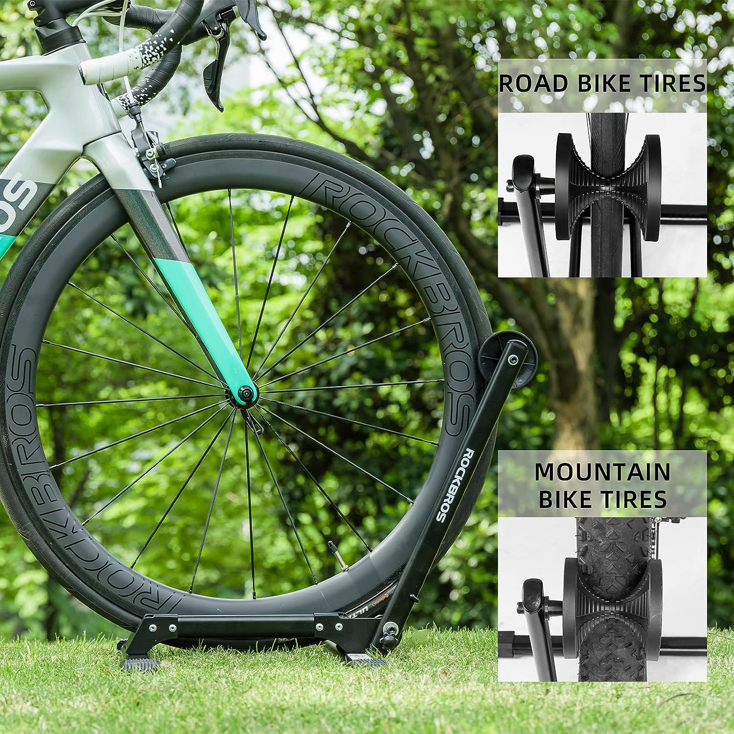ROCKBROS Foldable Floor Stand for Garage