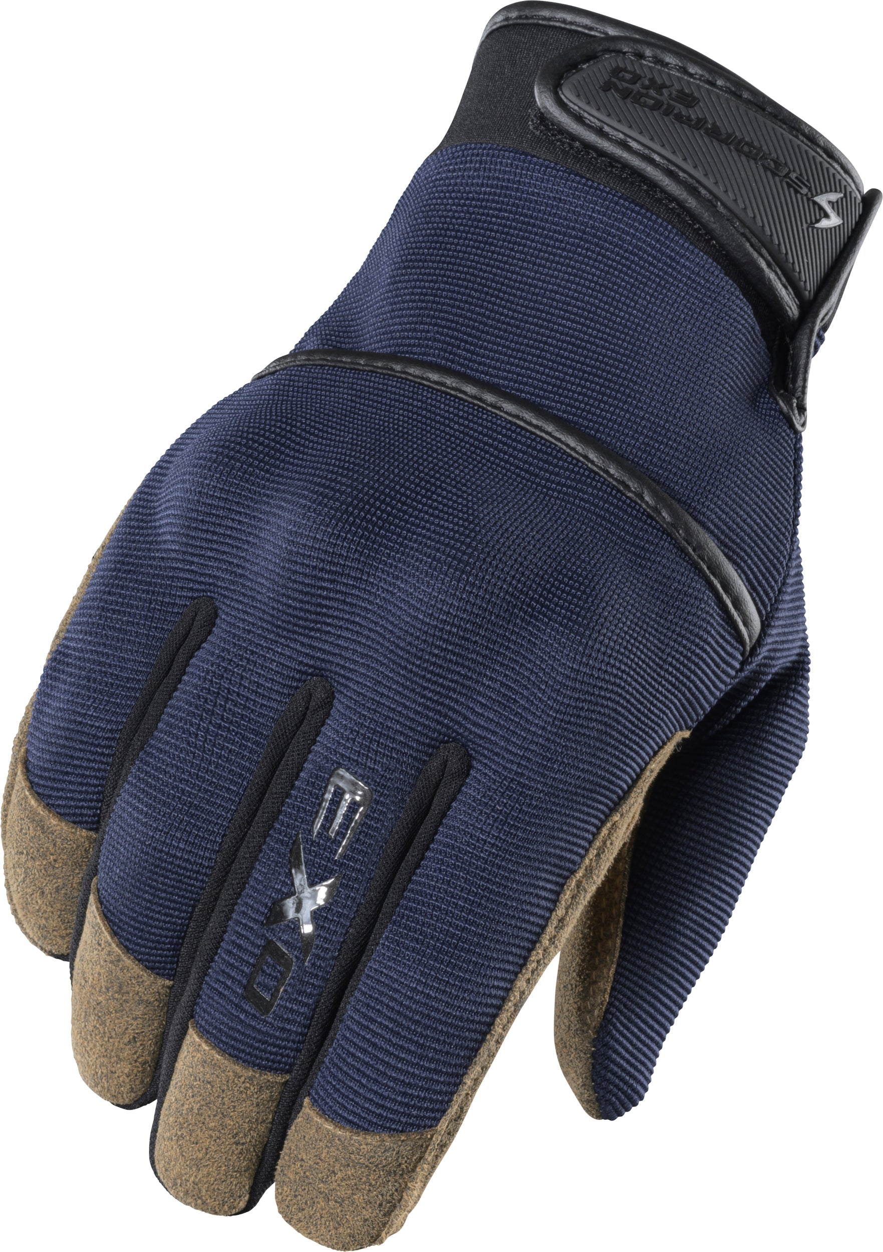 Stealth Grip Gloves Dark Blue Md