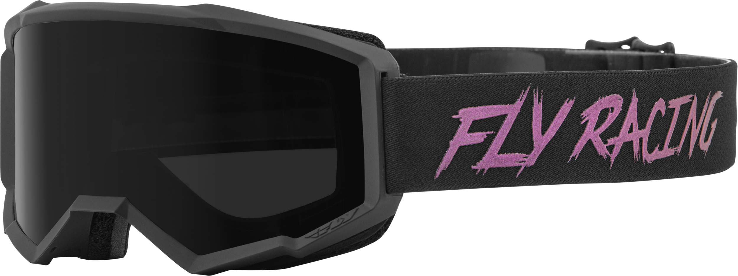 Fly Racing Zone W/C Goggle Black/Fusion W/Dark Smoke Hydrophoc Lens 37-51671