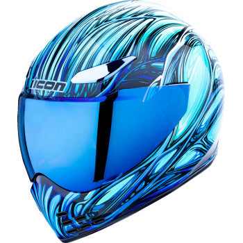 ICON Domain™ Helmet - Nouveau - Blue - Medium 0101-18532