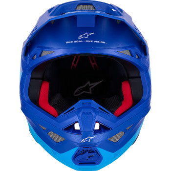 ALPINESTARS Supertech M10 Helmet - Flood - MIPS® - Blue/Black Carbon - XL 8301023-7282-XL