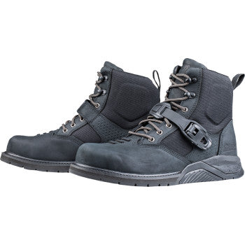 ICON Superduty6 Safety Toe Boots - Black - US 10.5 3403-1382