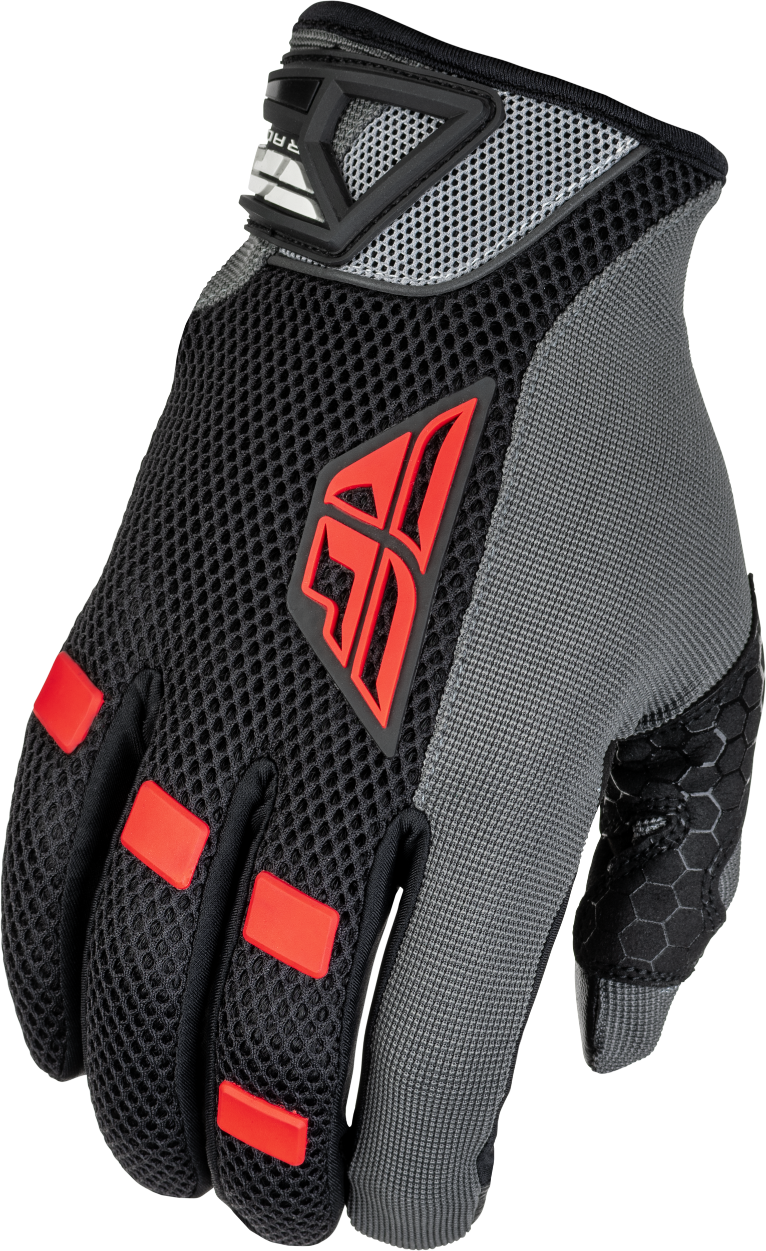 Fly Racing Coolpro Gloves Black/Red Lg 476-4026L
